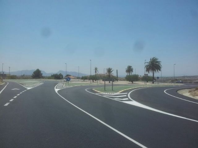 Fomento invierte más de 750.000 euros en la mejora de la seguridad vial de las carreteras que unen Abanilla y La Murada