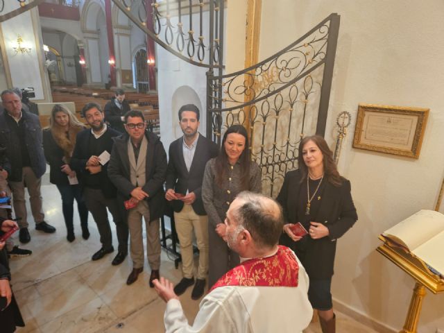 La consejería de Turismo gana el jubileo en Abanilla en el año de la Santísima Cruz