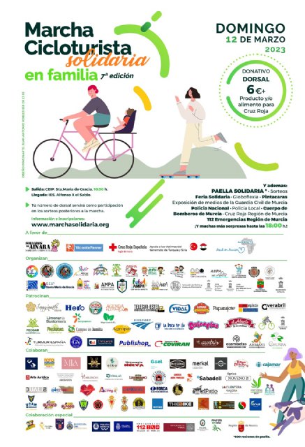 VII Edición de la Marcha Cicloturista Solidaria en Familia