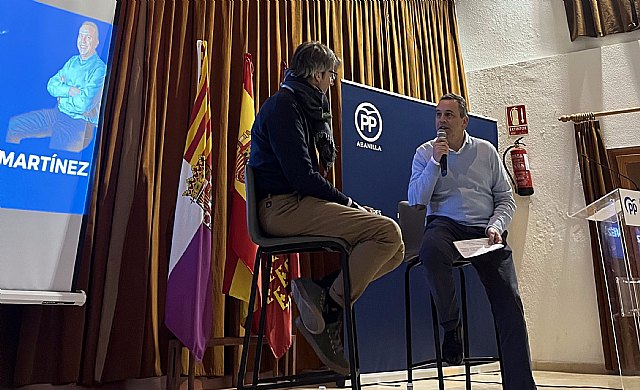 José Antonio Blasco, candidato a la Alcaldía de Abanilla por el Partido Popular
