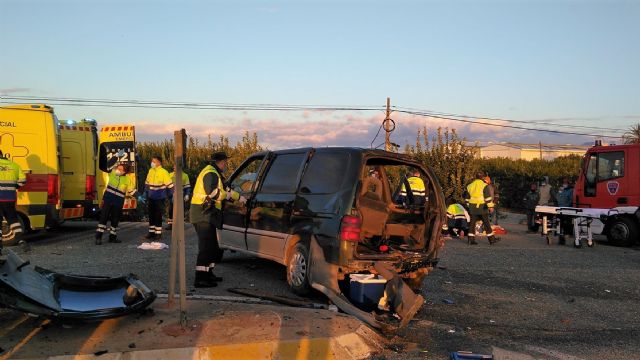 Accidente de tráfico en Abanilla con 1 persona muerta y 6 heridas