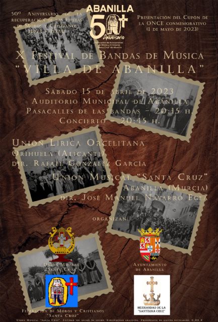 La música acompaña el cupón de la ONCE conmemorativo de las fiestas de A