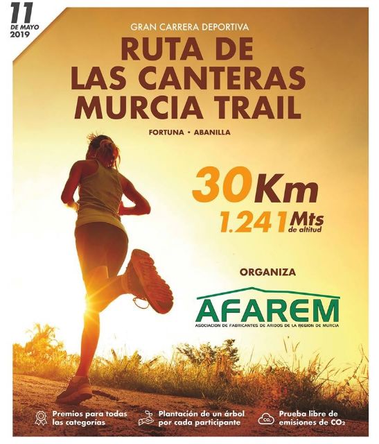 Abiertas inscripciones para la Ruta de las Canteras Murcia Trail