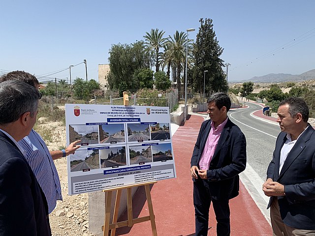 Invierten 375.000 euros en mejorar la seguridad vial de las travesías que dan acceso al municipio de Abanilla