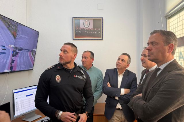 La Comunidad impulsa la instalación de un sistema de videovigilancia en el casco urbano de Abanilla para reforzar su seguridad ciudadana