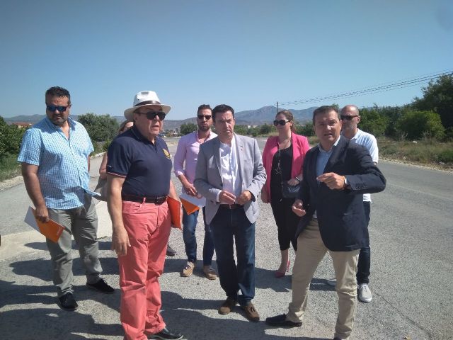 Ciudadanos exige al Gobierno regional que acometa de inmediato la mejora de la carretera que une Abanilla con Mahoya
