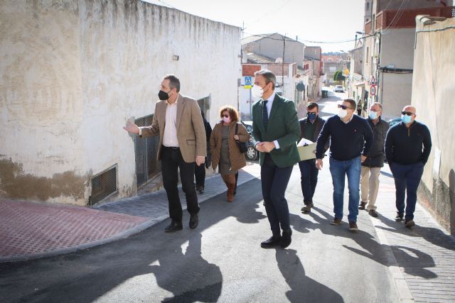 El Gobierno regional invierte 246.000 euros en Abanilla para ejecutar cinco obras de mejora de infraestructuras