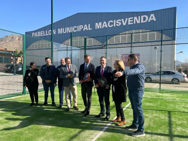 La Comunidad destina 235.000 euros para mejoras urbanas y nuevas instalaciones deportivas en Abanilla