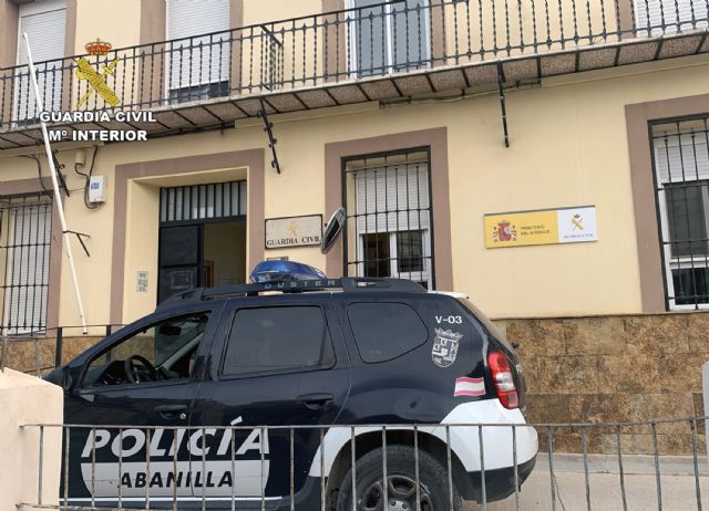La Guardia Civil detiene a un experimentado delincuente por varios robos con violencia en Abanilla