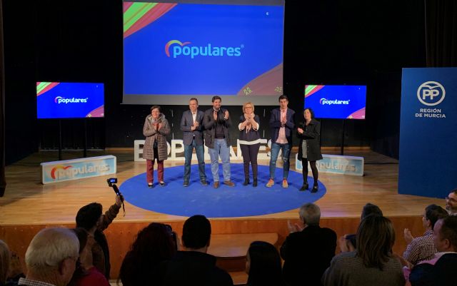 López Miras: 'La Región de Murcia tiene hoy la mejor cifra de empleo de los últimos diez años y es gracias a las políticas del Partido Popular'